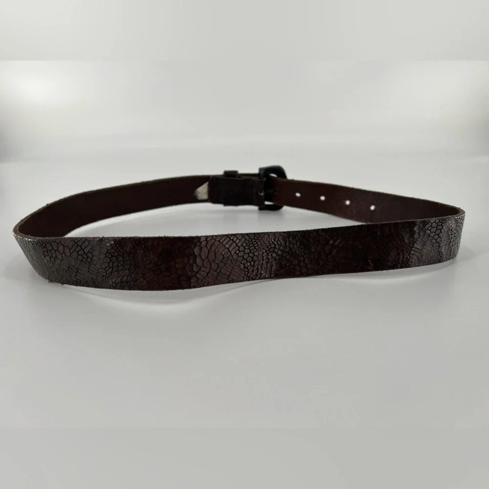 True Religion Brown‎ Leather Belt S